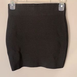 WOW COUTURE | black bodycon mini skirt